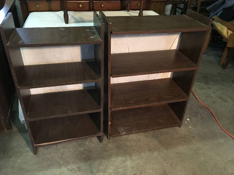 Two Shelving Units