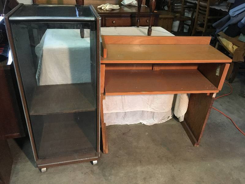 Stereo Cabinet and Desk