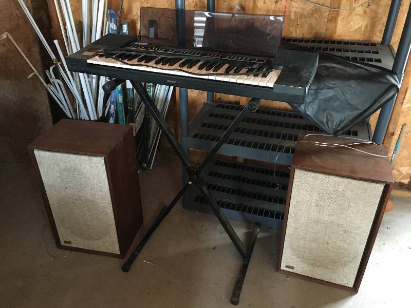 Keyboard and Speakers