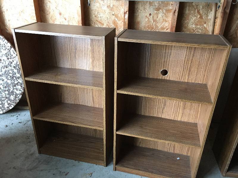Pair Matching ShelvingBookcase Units