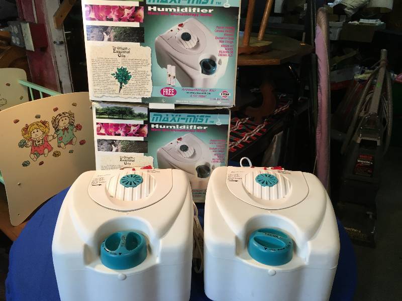 Pair of Small Aromatherapy Humidifiers