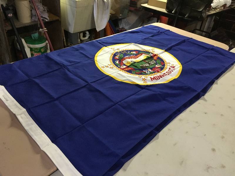 Three Large New Matching Flags