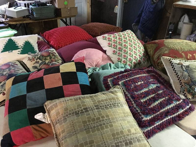 Huge Assortment of Pillows