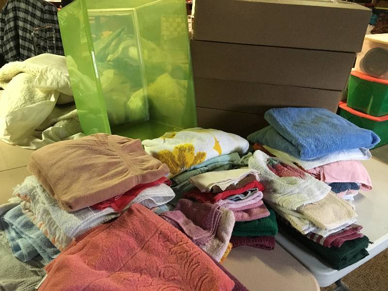 Towels, Towels and More Towels with a Tote
