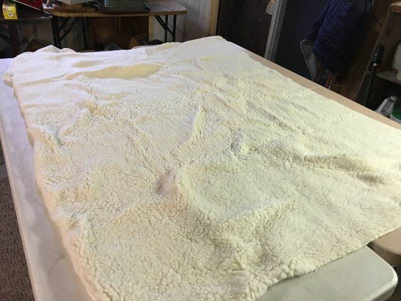 Queen Pure Wool Bed Pad