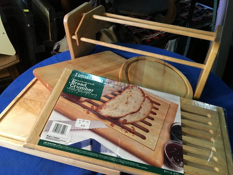 New Bread Crumber Cutting Board and More