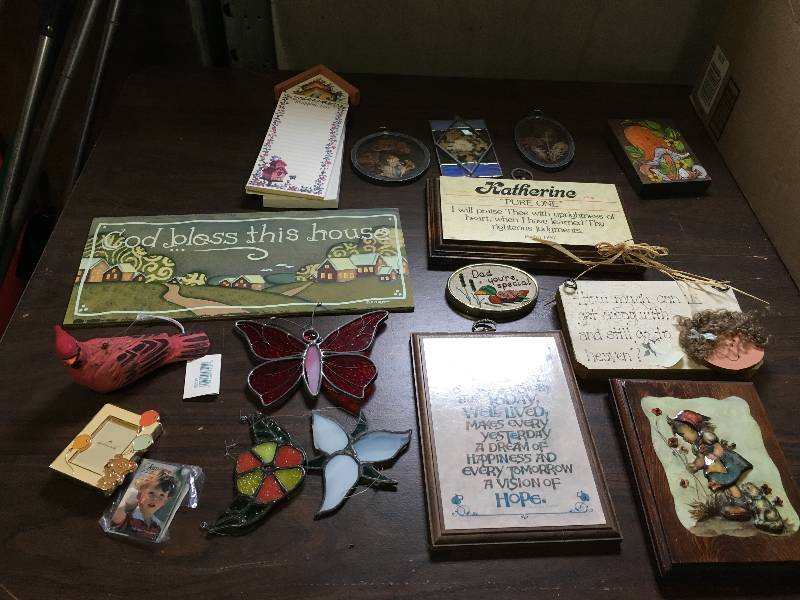 Plaques and Nick knacks
