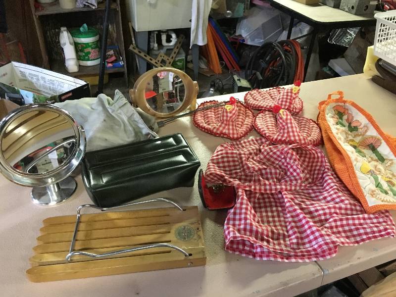 Vintage Appliance Covers and Other Items