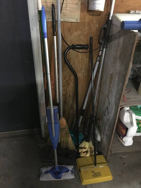 Brooms, Mops, Sweeper Vac