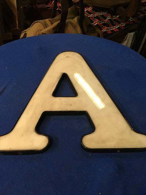 16 Plastic Letter A