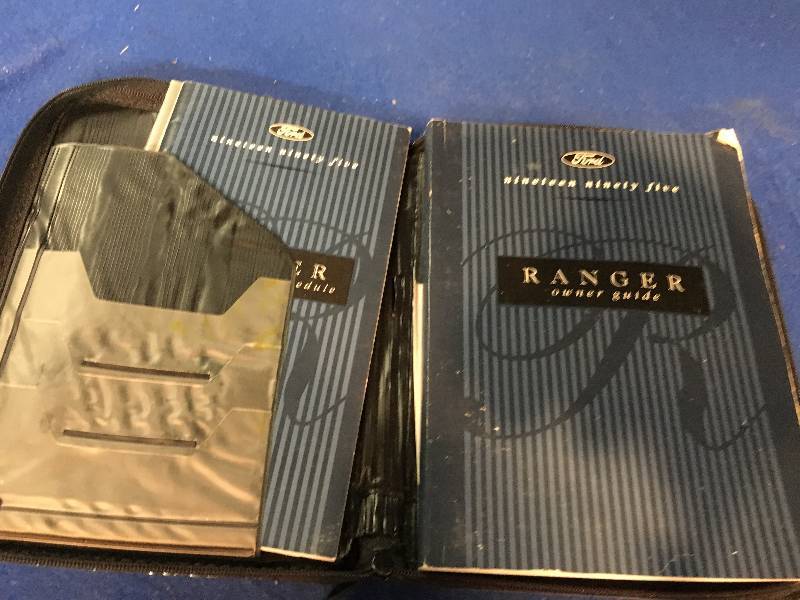 Ford 1995 Ranger Owners Manual
