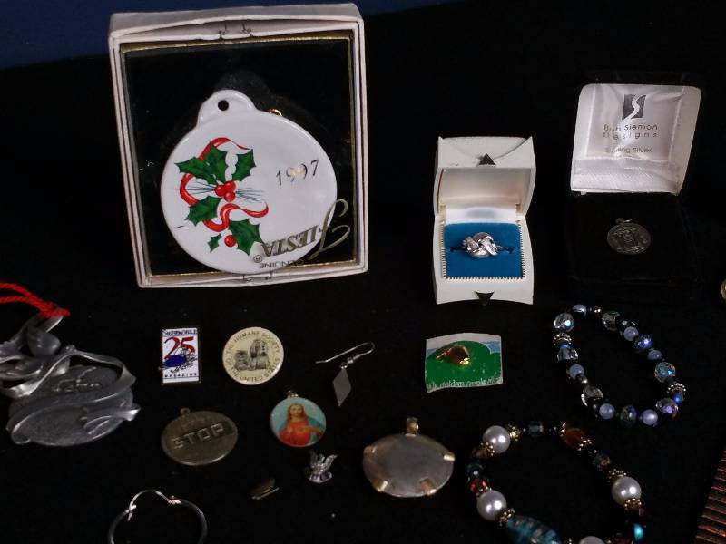 Large Group of Jewelry - Sterling, Crystal, and More