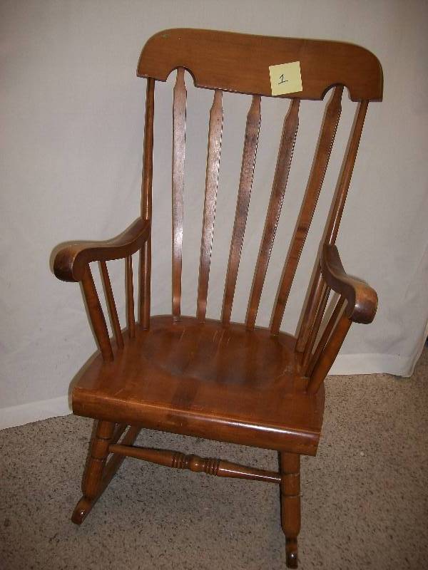 Boston Style Maple Rocker