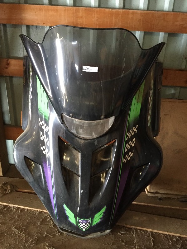 lot 15 image: 1993 Arctic cat wildcat hood