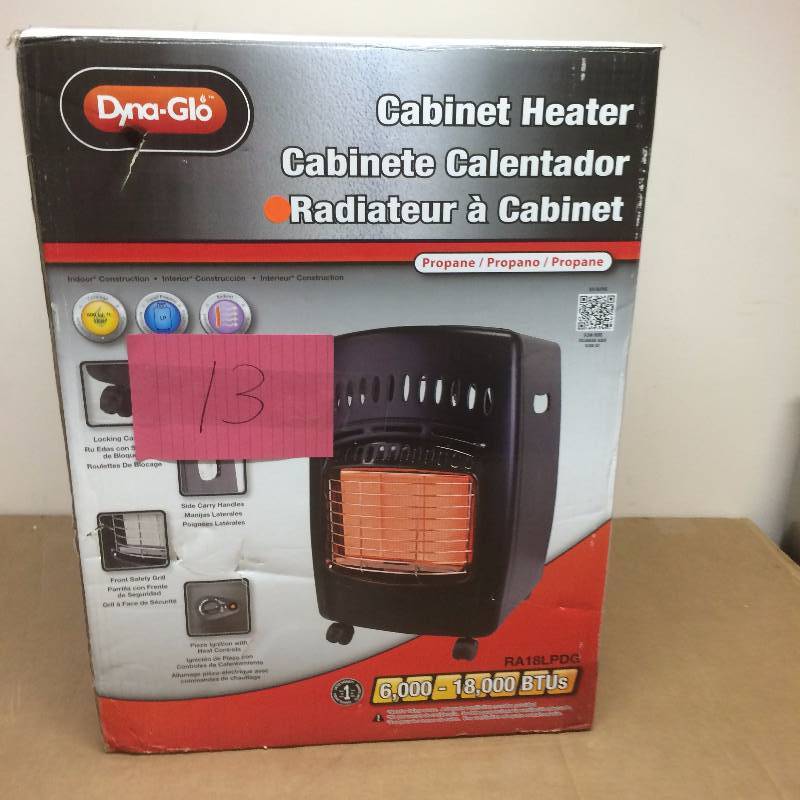 Cabinet Heater 6,000 -18,000 BTUs