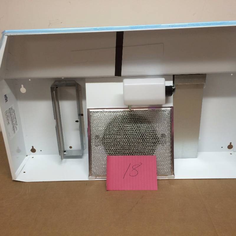 Nutone ACS Series 30 in. Convertible Range Hood in White New