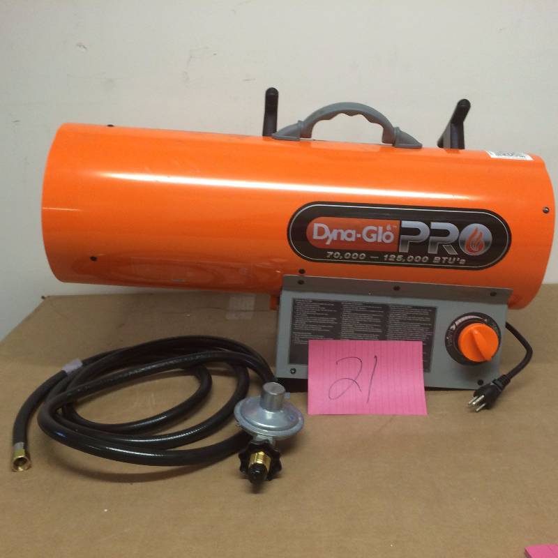 Dyna-Glo Pro 125K BTU Forced Air LP Gas Portable Heater