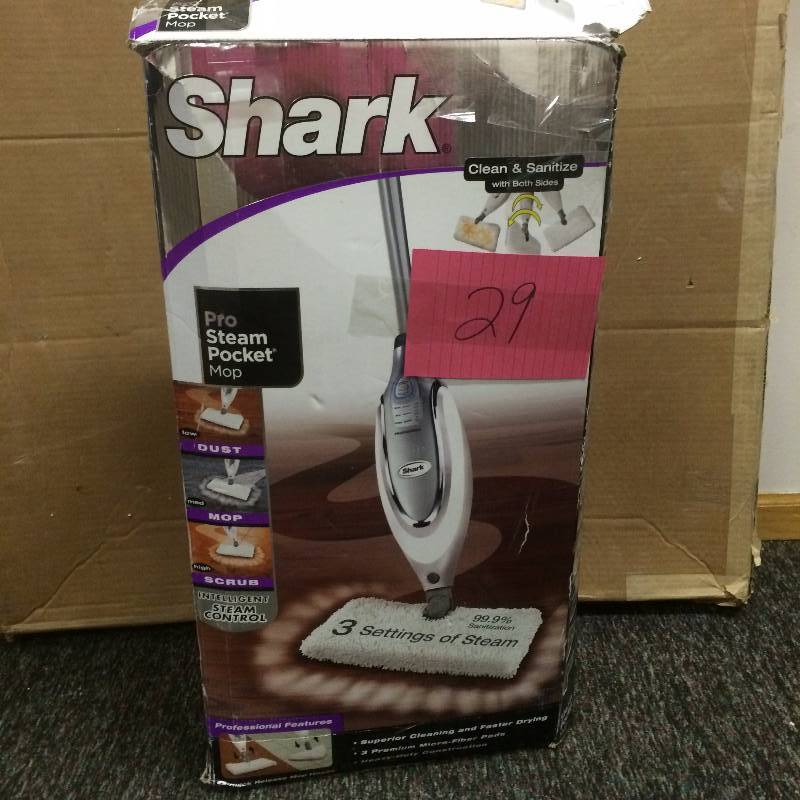 Shark Pro Steam and Spray Mop Steam Cleaner used tested works