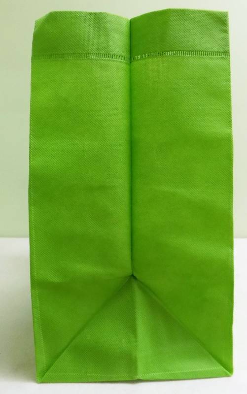 Reusable Lime Green Value Totes - 13 x 8 x 15