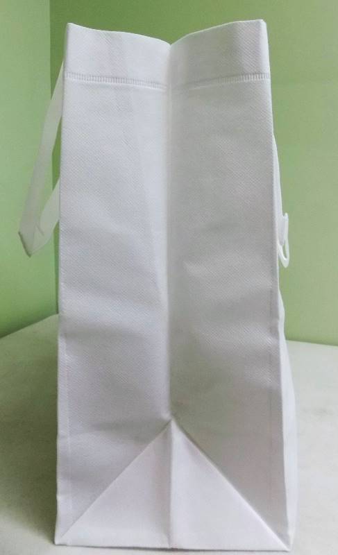 Reusable White Value Totes - 13 x 8 x 15
