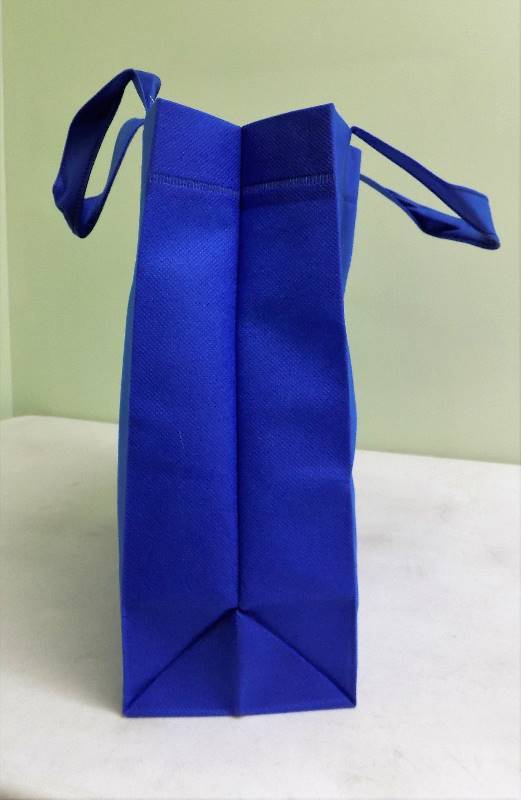 Reusable Royal Blue Value Totes - 13 x 5 x 13