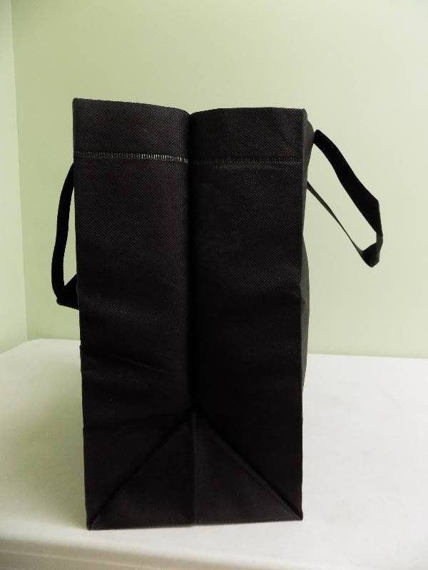 Reusable Black Value Totes - 13 x 8 x 15
