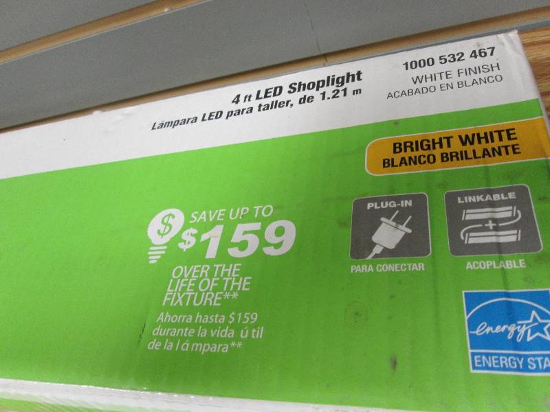 lot 222 image: Commercial Electric Model # 5410316...