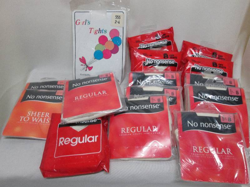 Lot of 12 off-white size B panty ho...