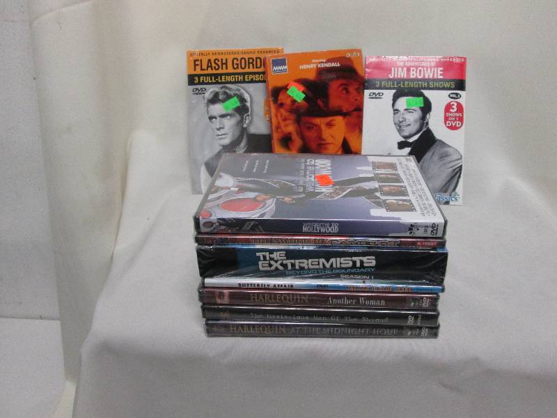 Lot of 10 DVDs various titles...