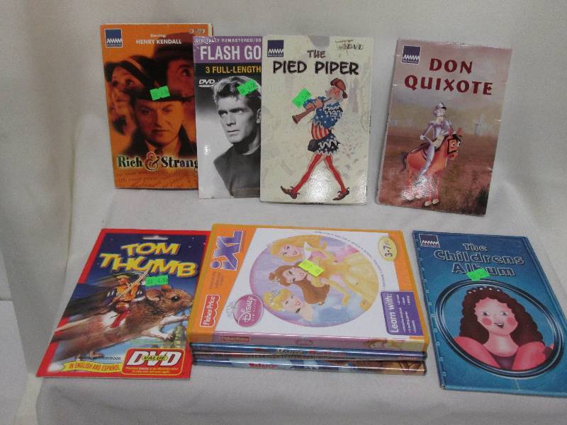 Lot of 10 DVDs various titles...
