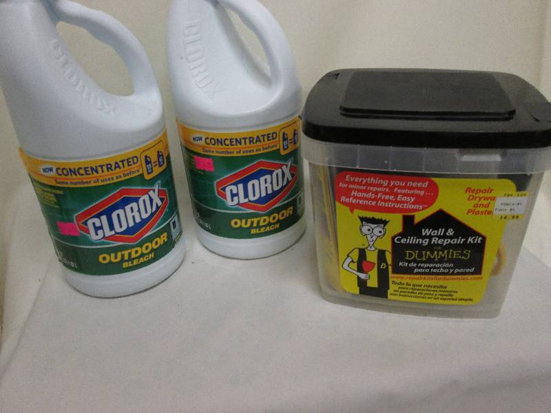 Chlorox outdoor bleach, Wall & ceil...