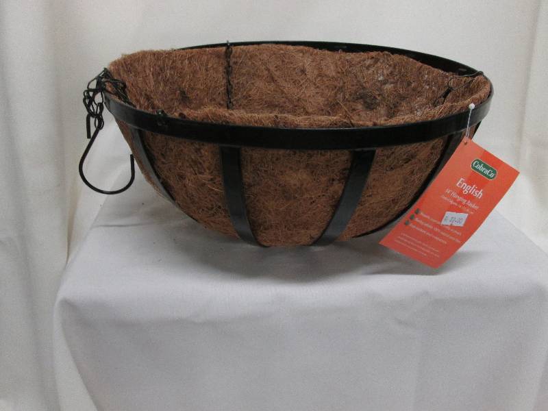 14 hanging basket...