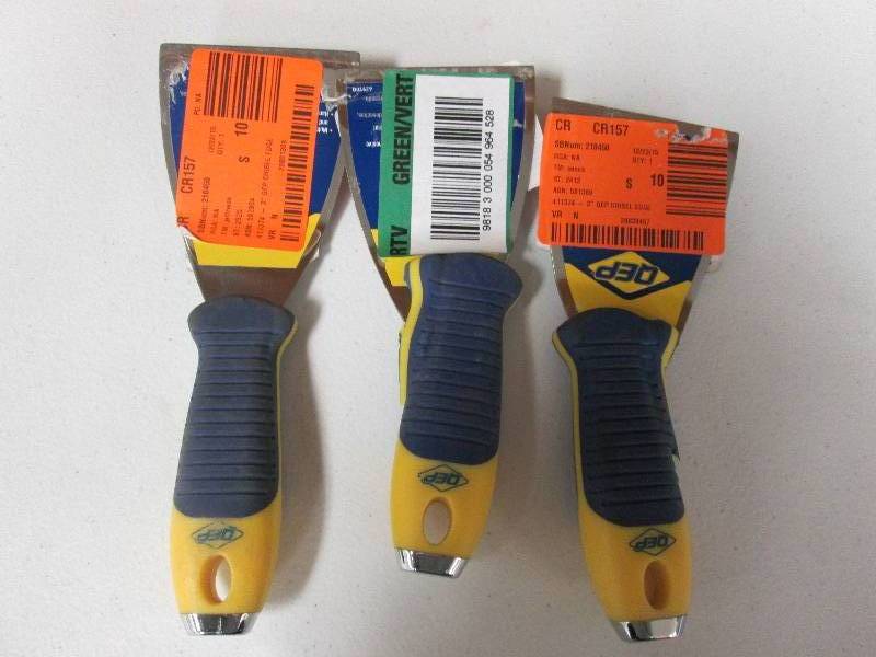 Lot of 3  3 inch QEP Chisel Edge ...