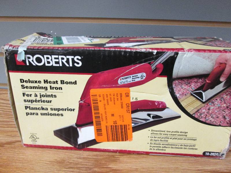 Roberts deluxe heat bond seaming ir...