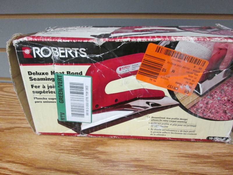 Roberts deluxe heat bond seaming ir...