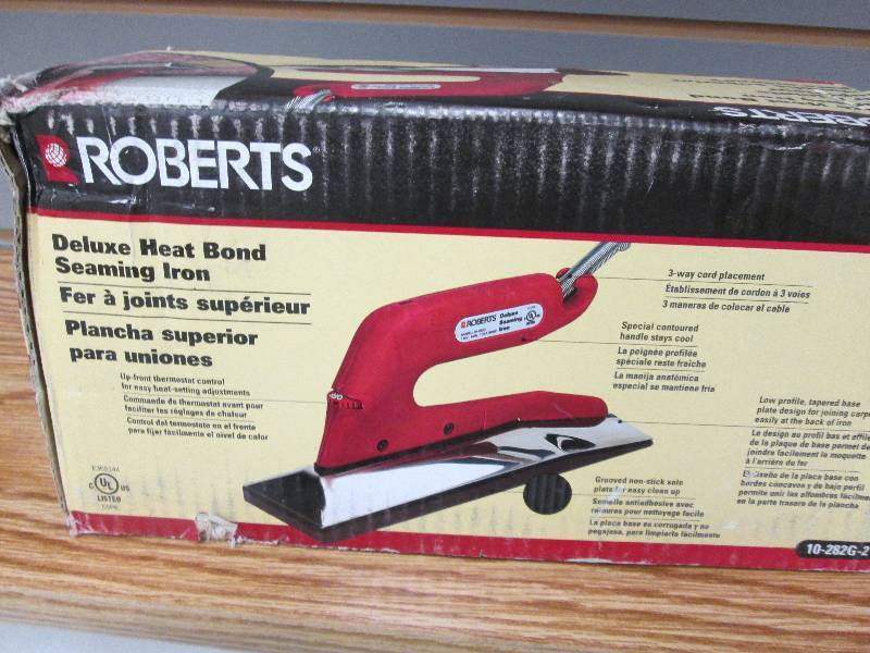Roberts deluxe heat bond seaming ir...