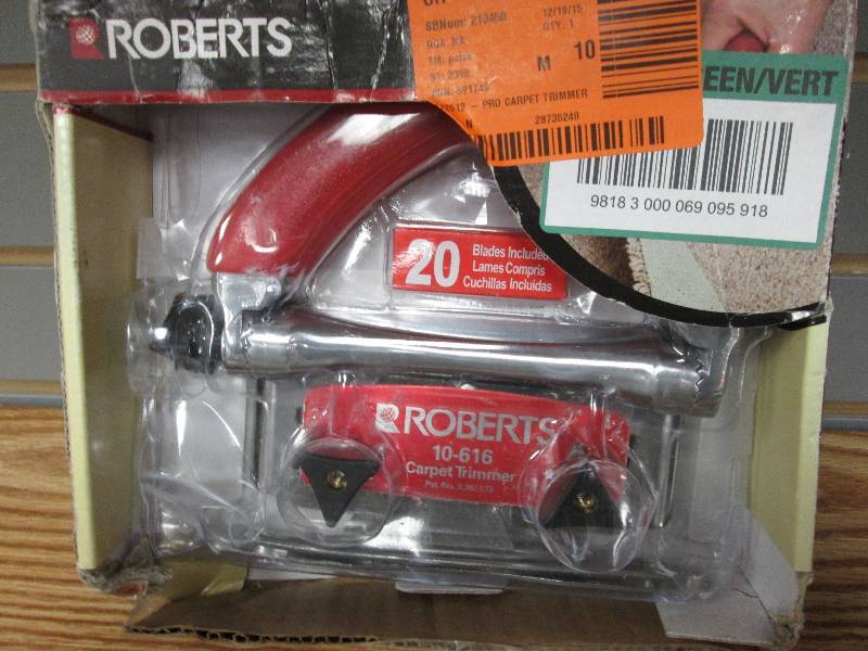 Roberts carpet trimmer...