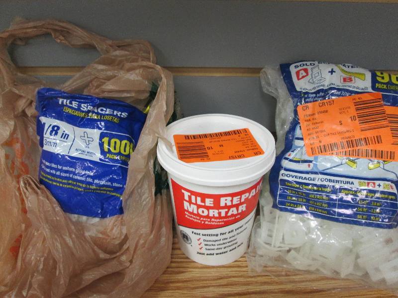 18 inch tile spacers, tile levelin...