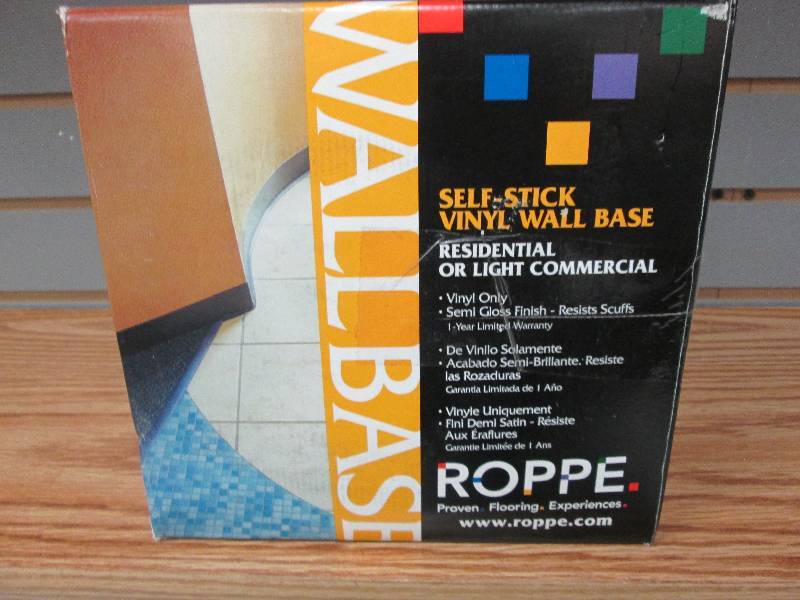 Roppe self-stick vinyl wall base- A...