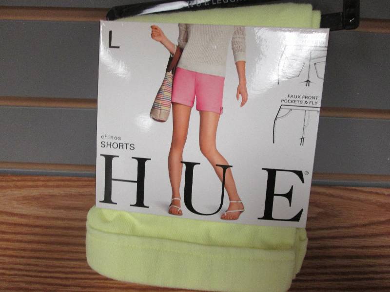 Hue ladies L chino shorts -yellow...