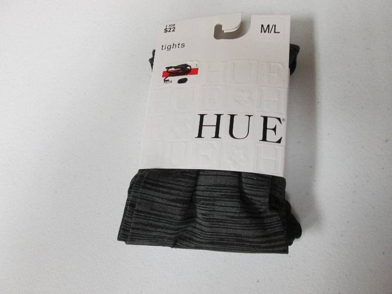 Hue Fashion sheers size 2 black...