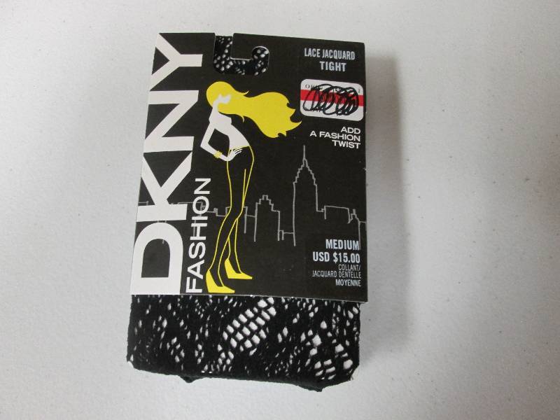 DKNY Medium fashion lace tights...