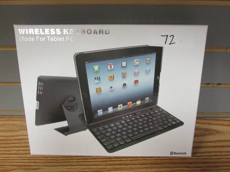 lot 10 image: Wireless Keyboard for tablet PC Blu...