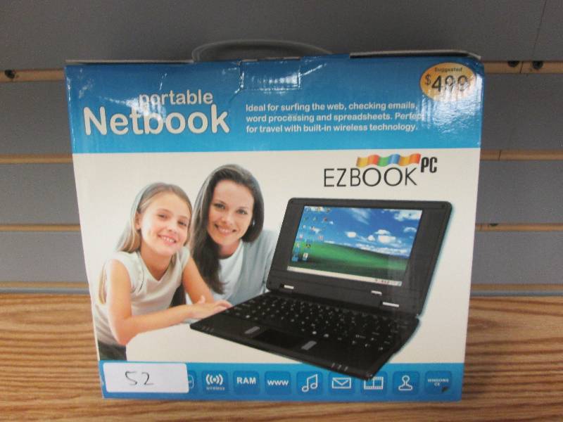 lot 13 image: EZBOOK PC Portable Netbook ideal fo...