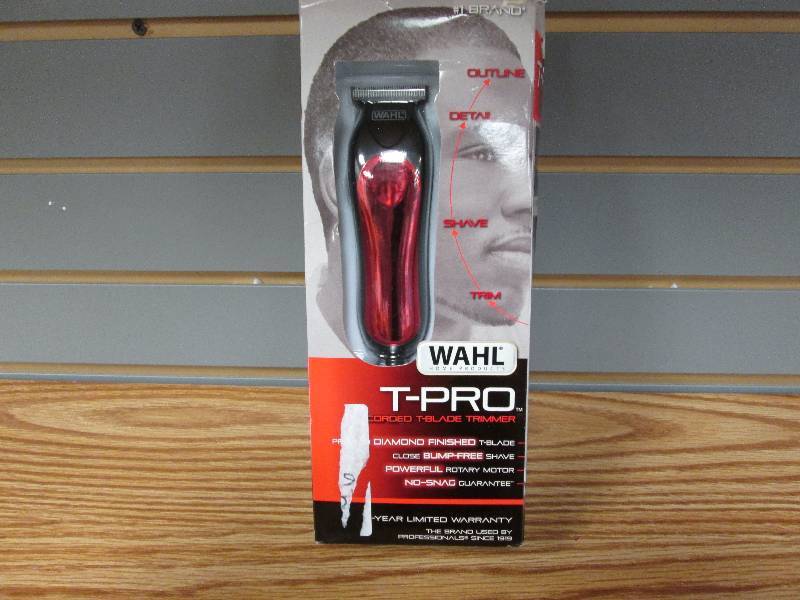lot 15 image: Wahl T-Pro Trimmer , trim, detail, ...
