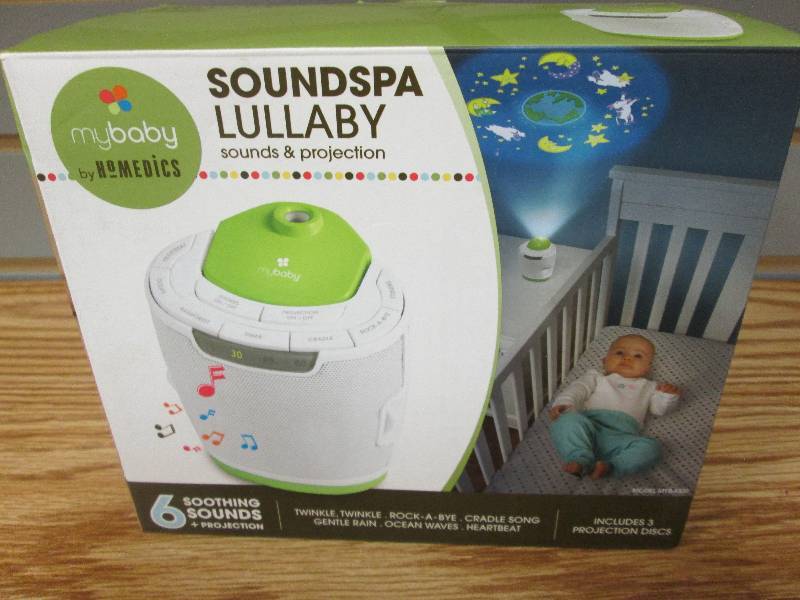 lot 22 image: Homedics myBaby Soundspa Lullaby So...