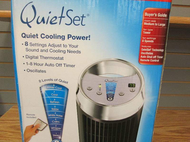lot 25 image: Honeywell QuietSet Whole Room Tower...