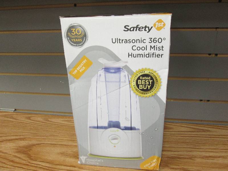 lot 28 image: Safety 1st Ultrasonic 360 Cool Mist...
