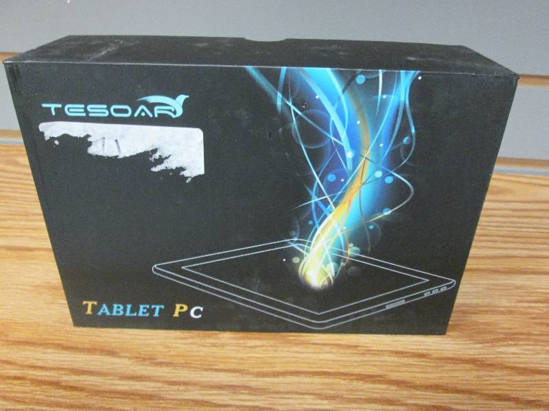lot 40 image: Tesoar Tablet PC 16GB black Retail ...