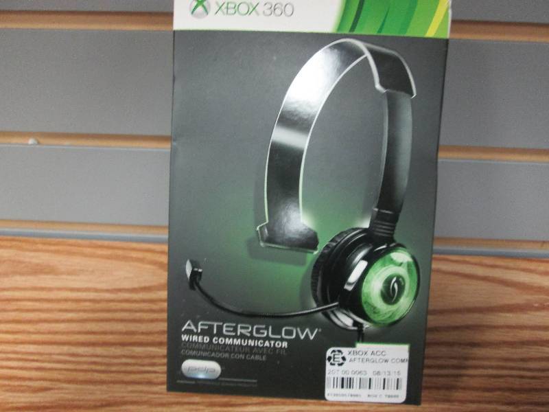 lot 41 image: XBox 360 Afterglow Wired Commnicato...